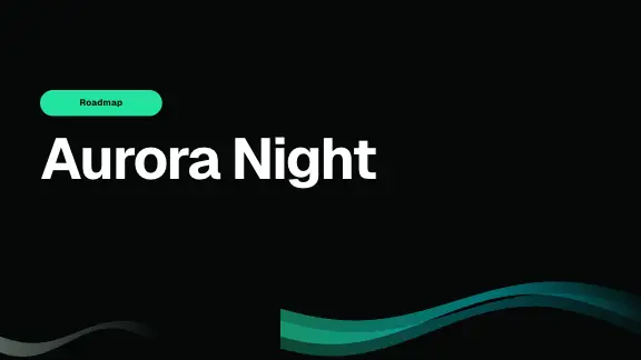 Aurora Night presentation design