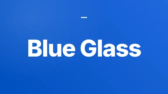 Blue Glass