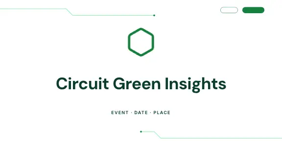 Circuit Green presentation design