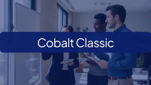 Cobalt Classic presentation design