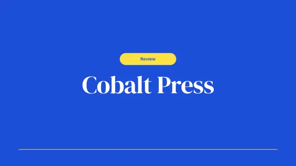 Cobalt Press presentation design