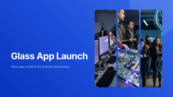 Glass App presentation design