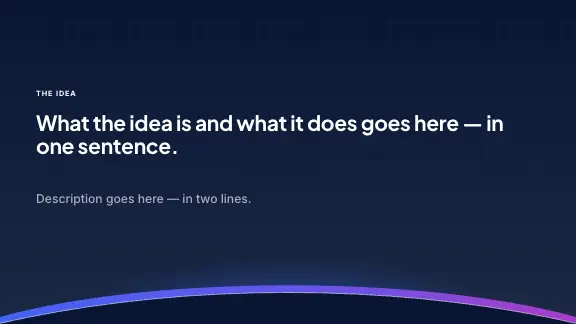 Slide 7 of the Glass Horizon design