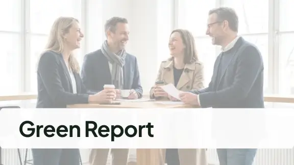 Green Report presentation design