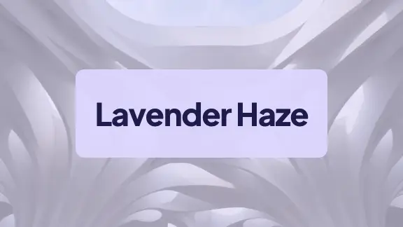 Lavender Haze presentation design