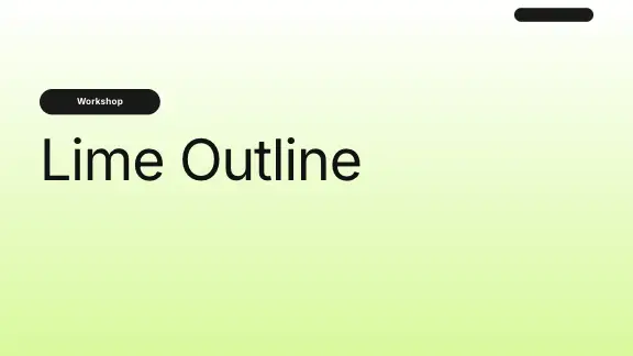 Lime Outline