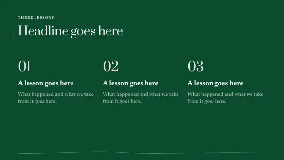 Slide 5 of the Serif Loop design