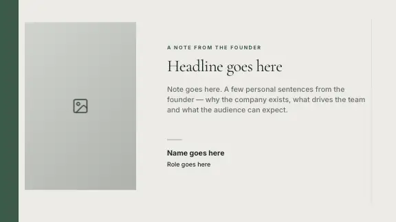 Slide 2 of the Stone Editorial design