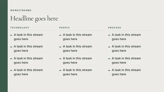 Slide 9 of the Stone Editorial design