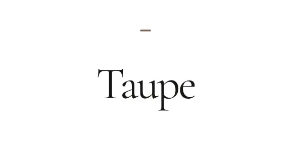 Taupe Serif presentation design