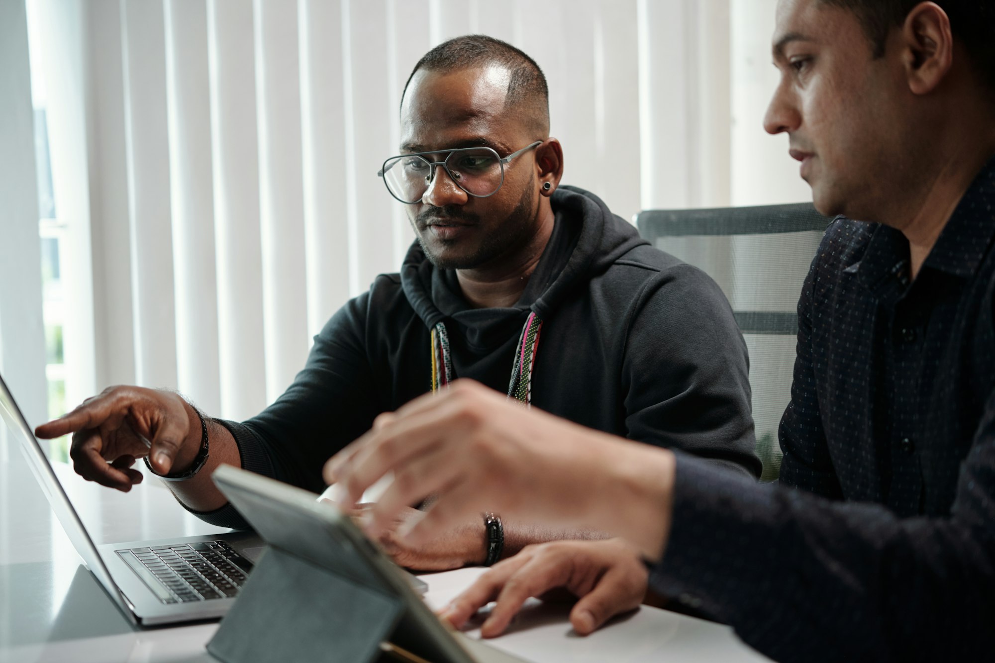 Developers Discussing Mobile App Features