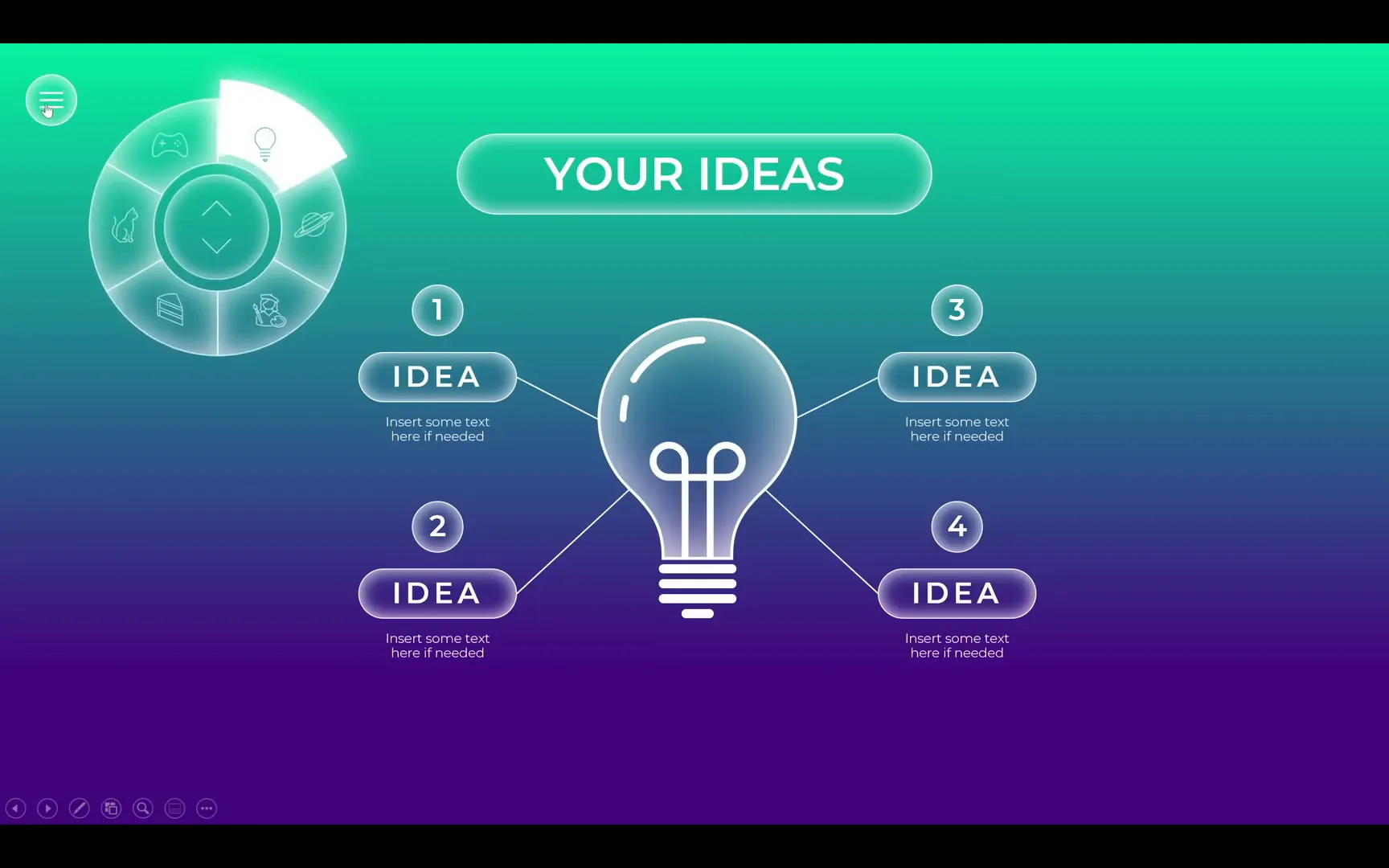 Animating the navigation menu and toggle button