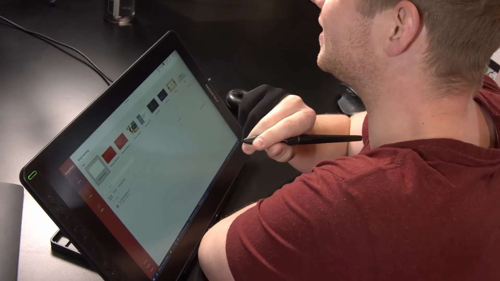 Opening Microsoft PowerPoint to animate