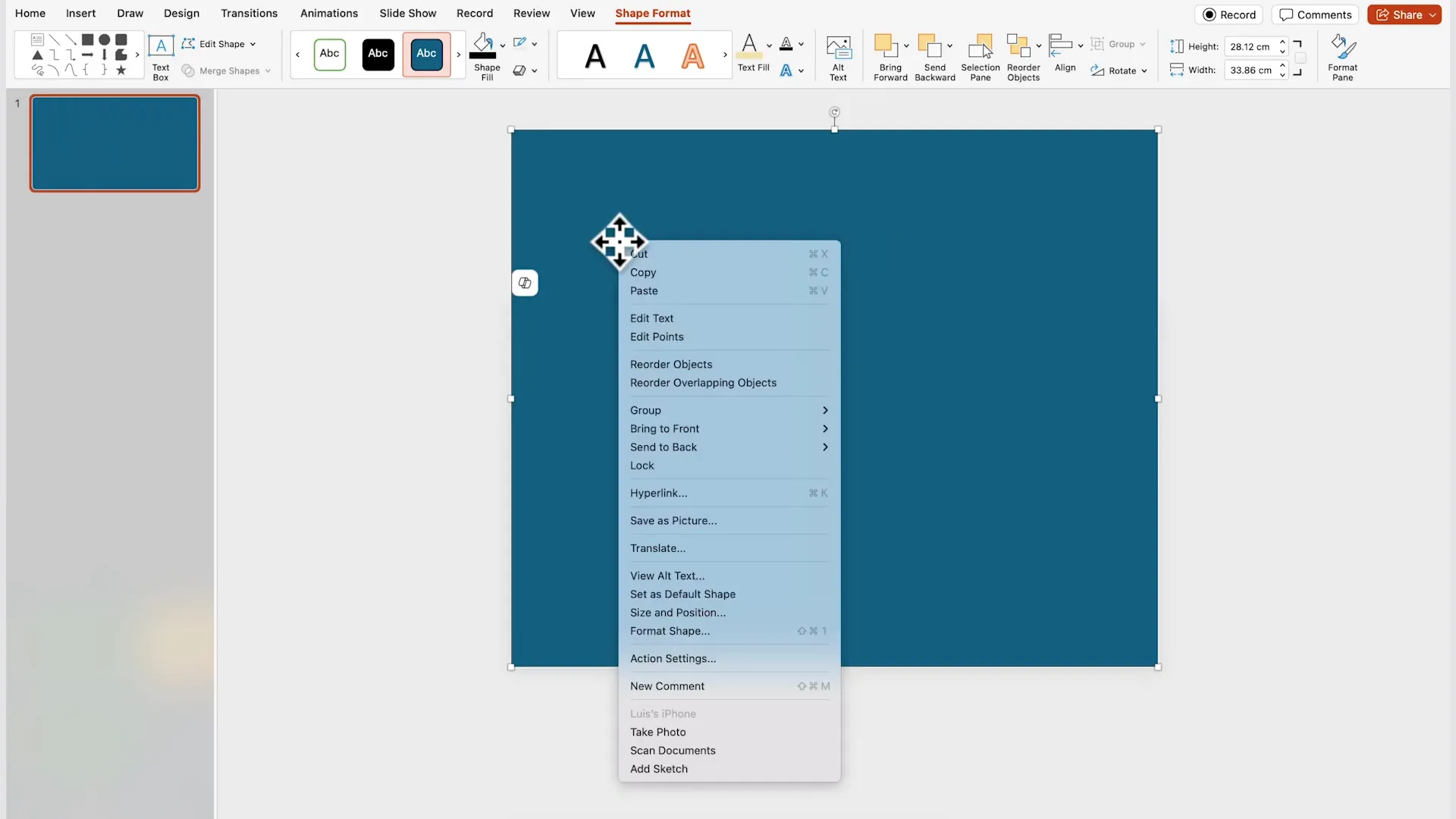 Editing points on a rectangle to create a wave shape