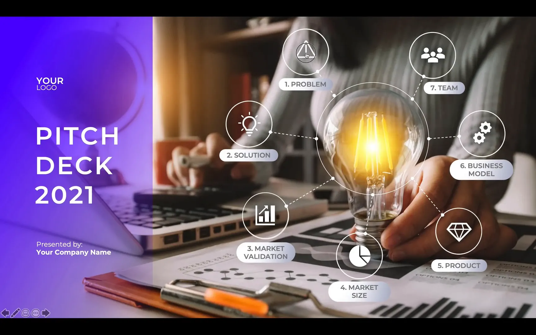 Introduction to PowerPoint slide zoom pitch deck tutorial