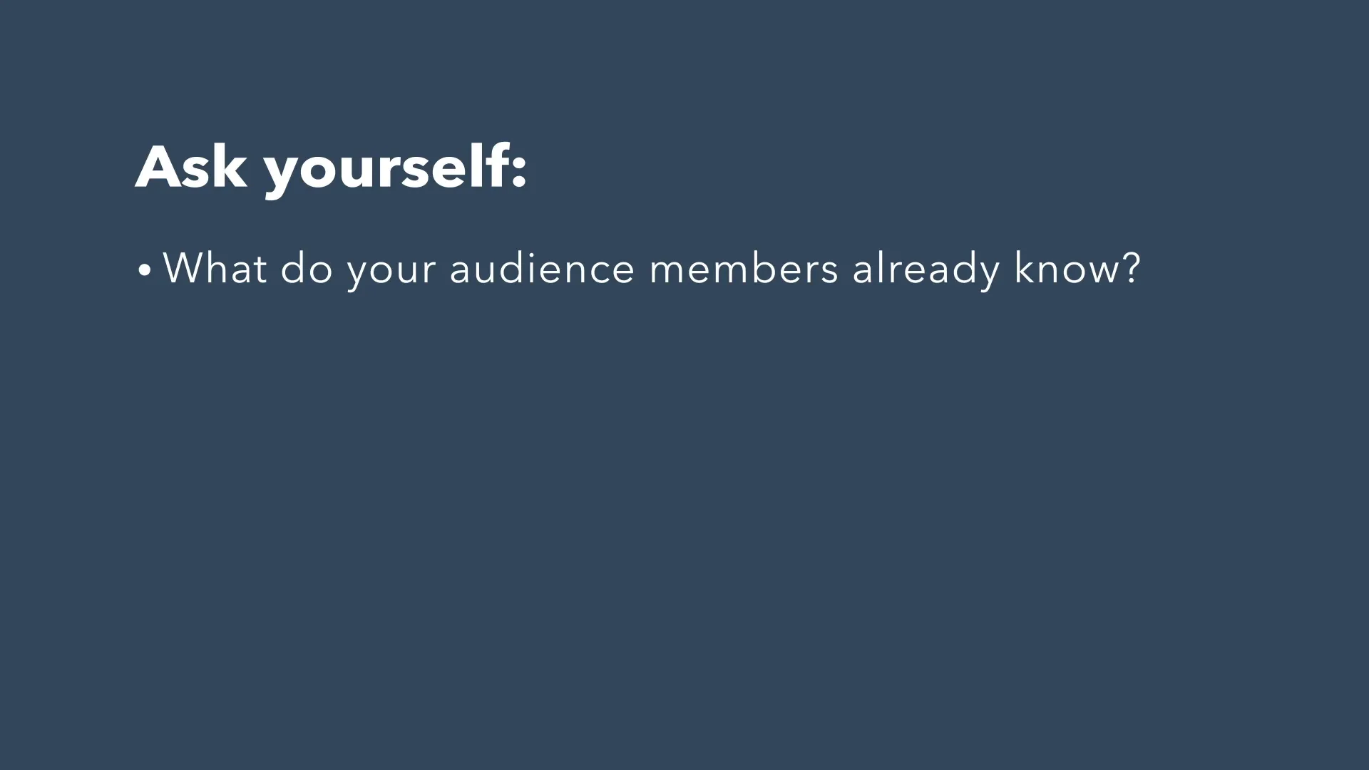 Outline notes on paper for PowerPoint presentation content