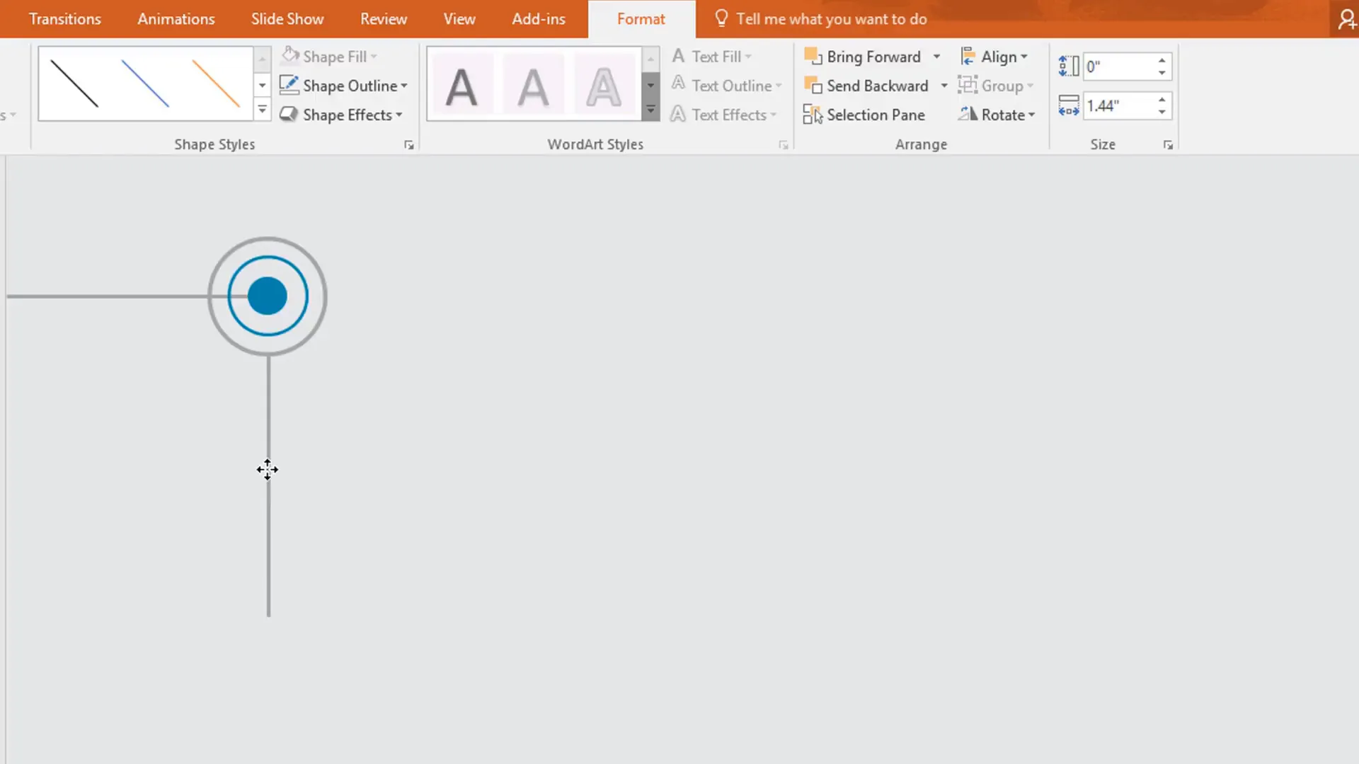 Duplicating and rotating lines for timeline markers