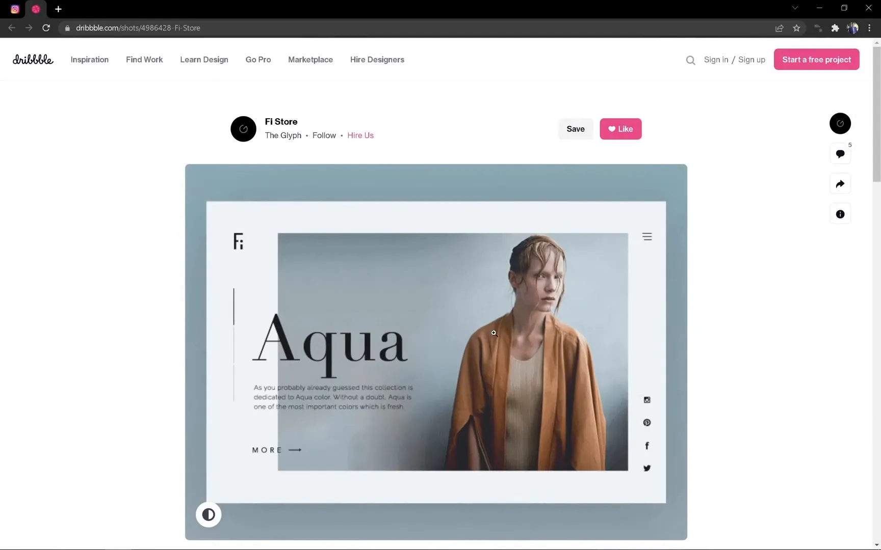 FI Store animation inspiration on Dribbble
