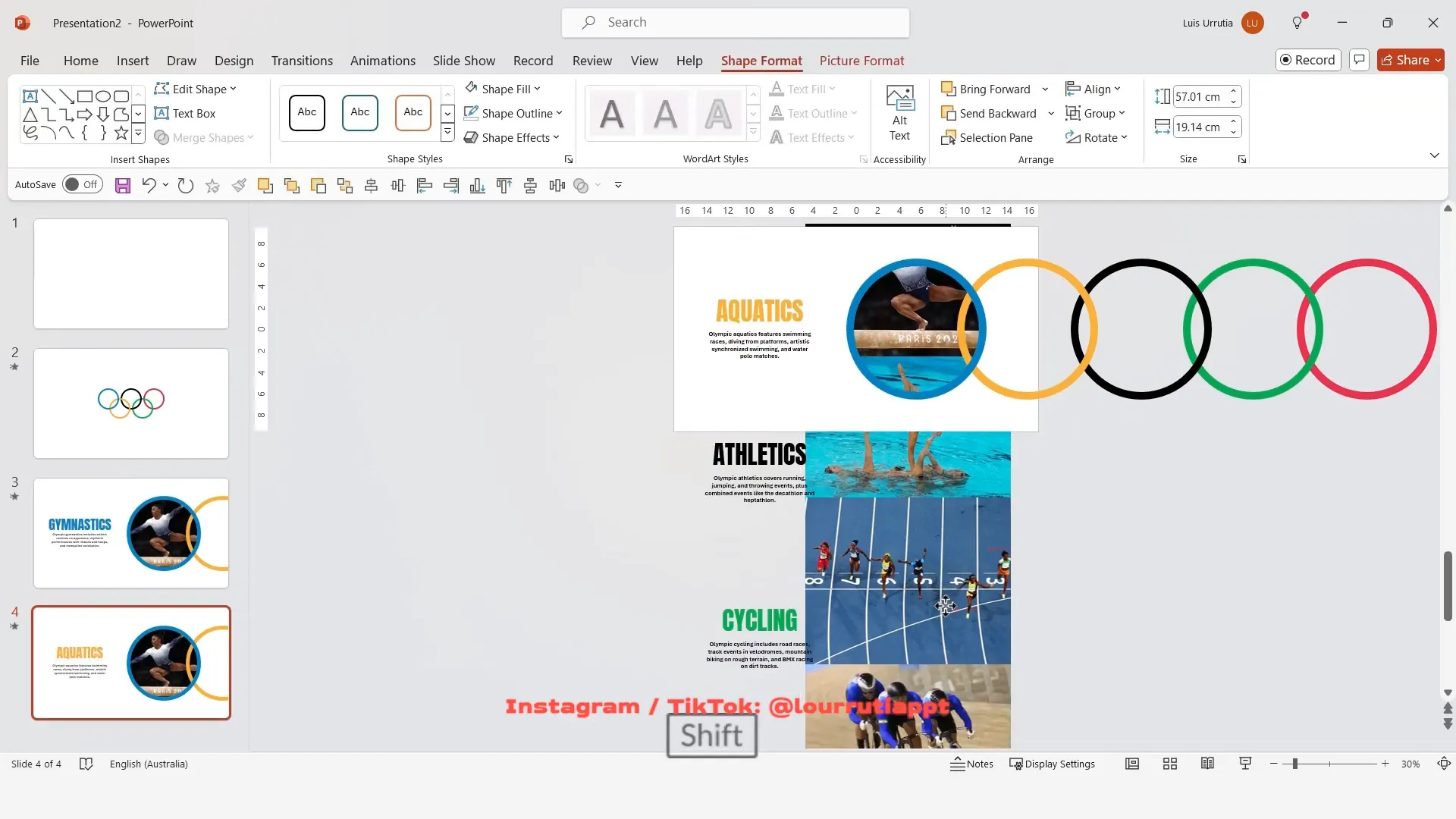 Animating slideshow content with Morph transition