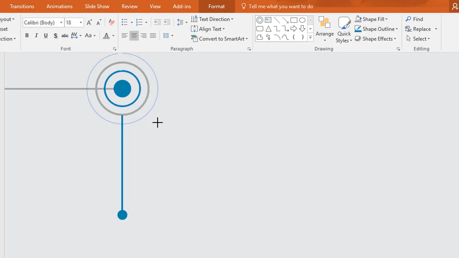 Adding arcs to decorate timeline