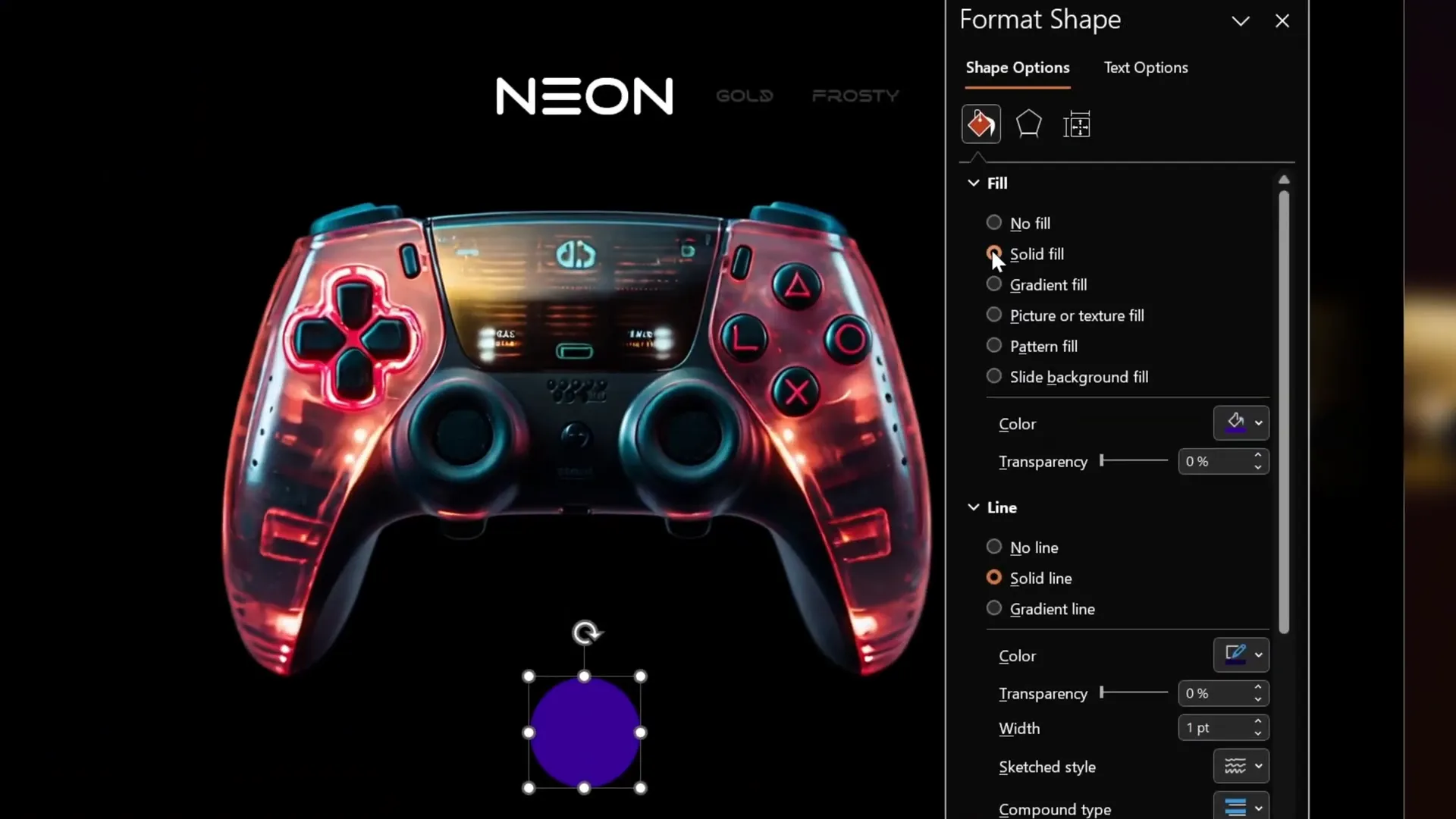 Designing interactive circular buttons with image fills for navigation