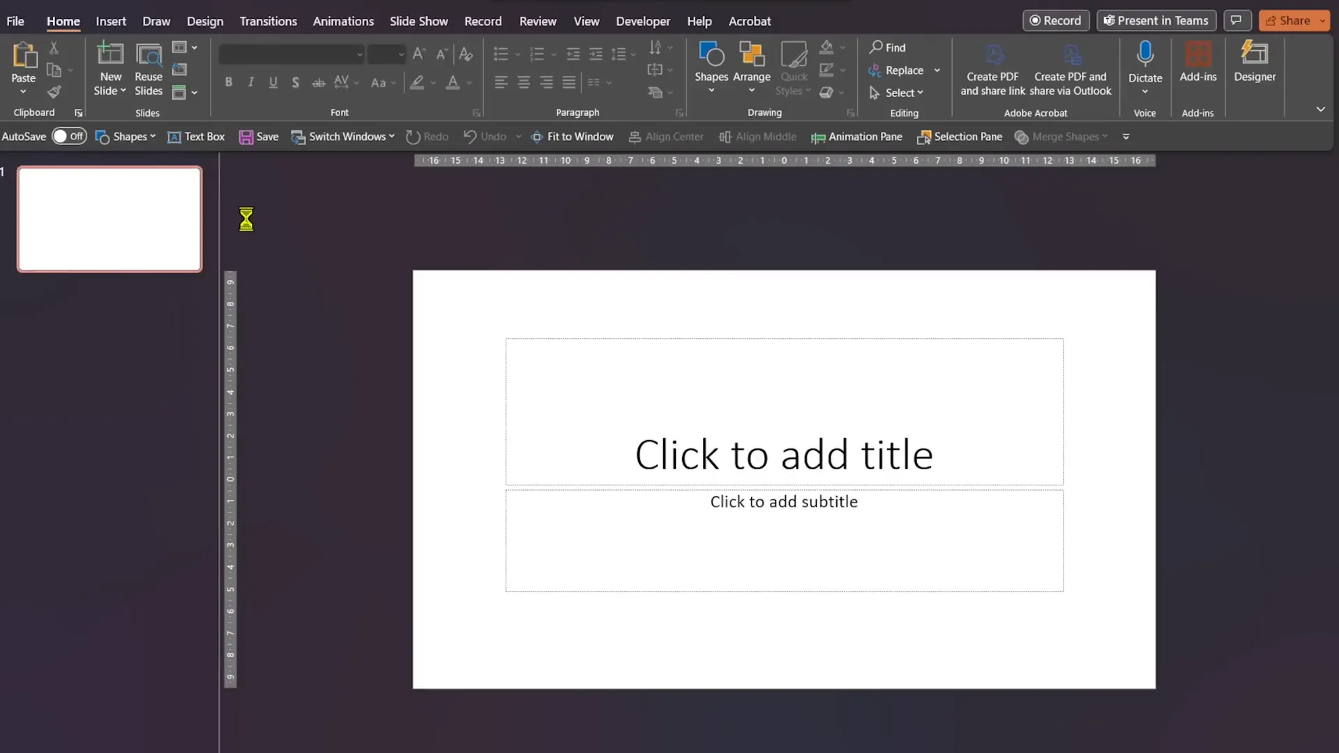 Importing Word outline into PowerPoint slides