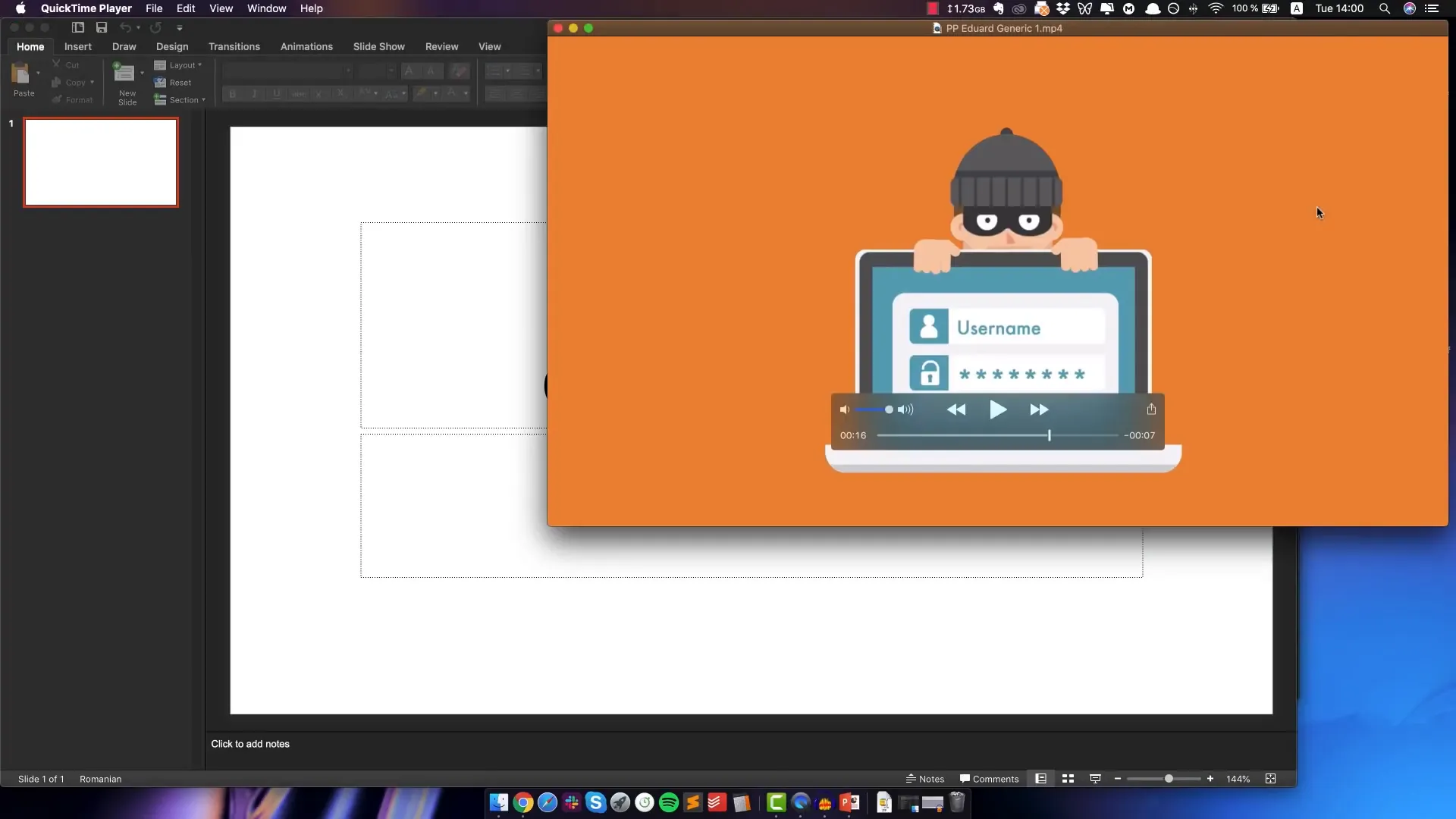 PowerPoint video export limitations on Mac