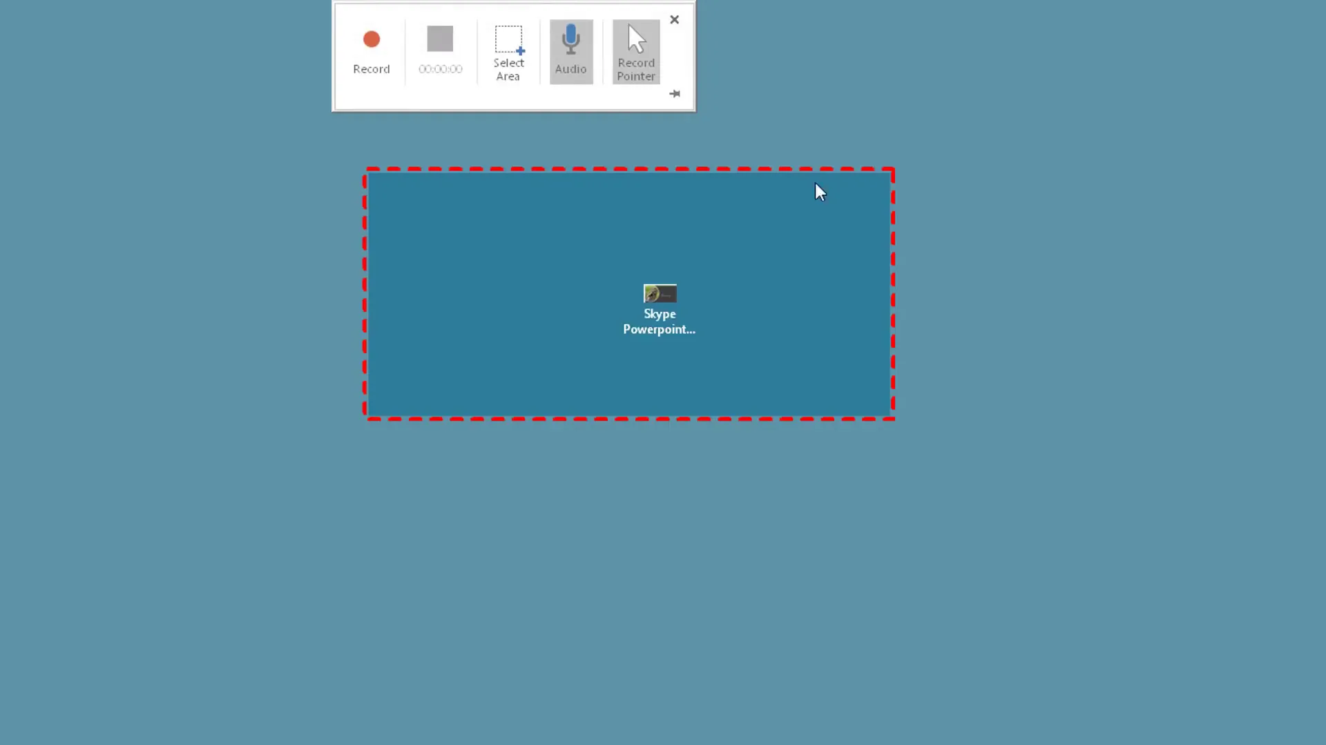 Screen Recording option in PowerPoint Insert tab