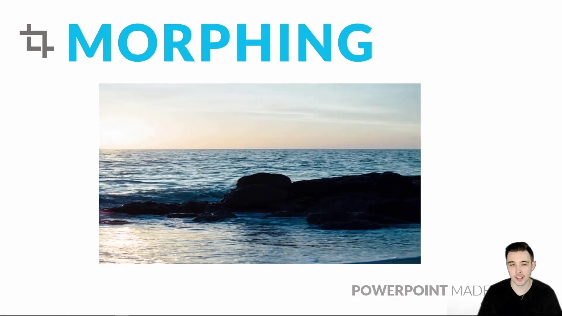 Advanced morphing of cropped image portions