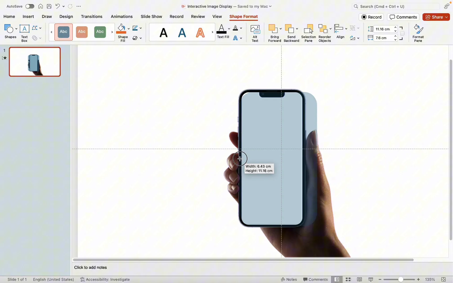 Rounded rectangle adjusted to phone screen size