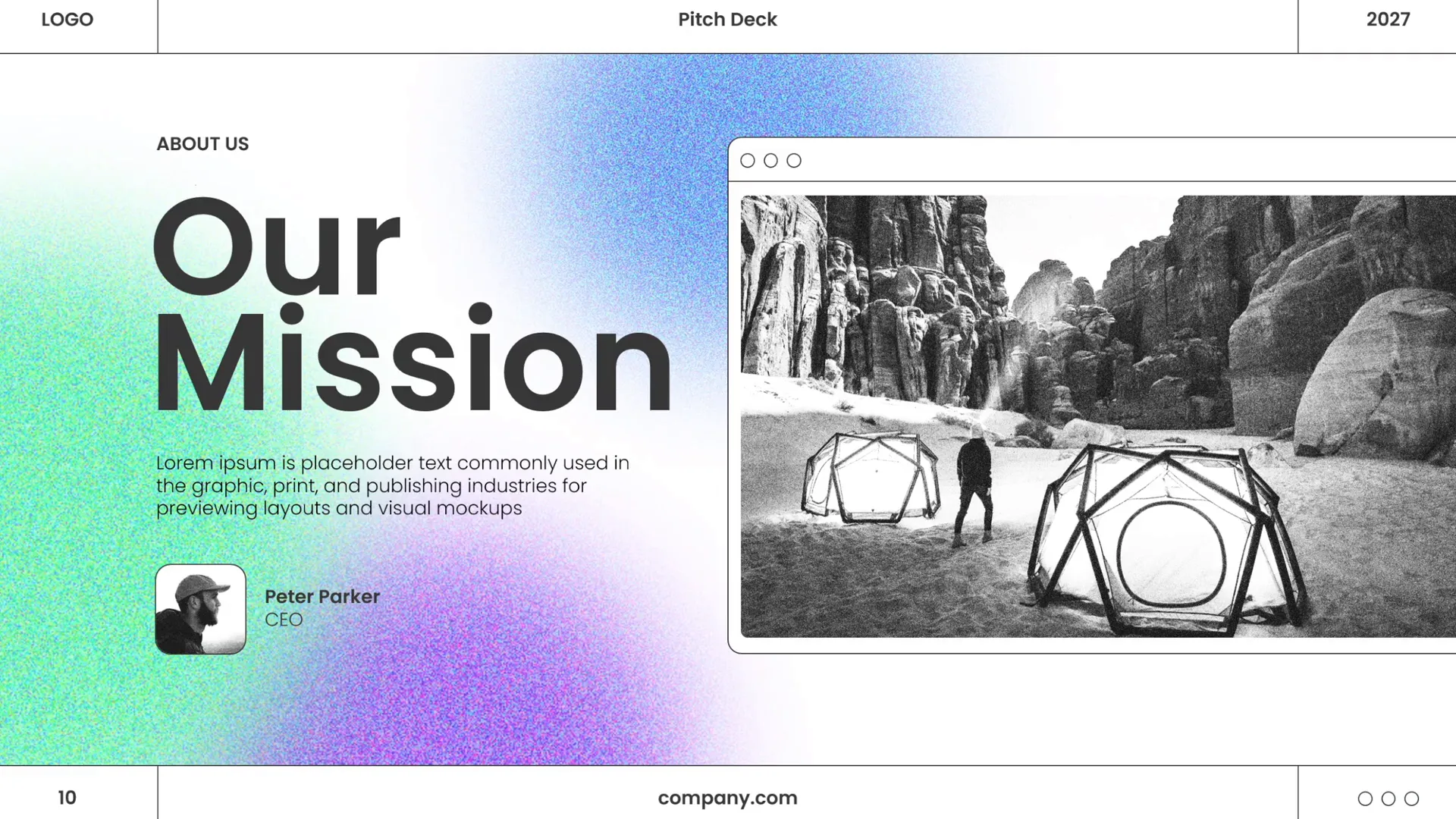 Finished professional PowerPoint slide design