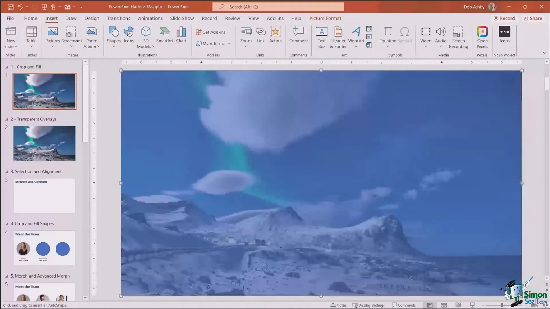 Creating a transparent overlay with a rectangle shape