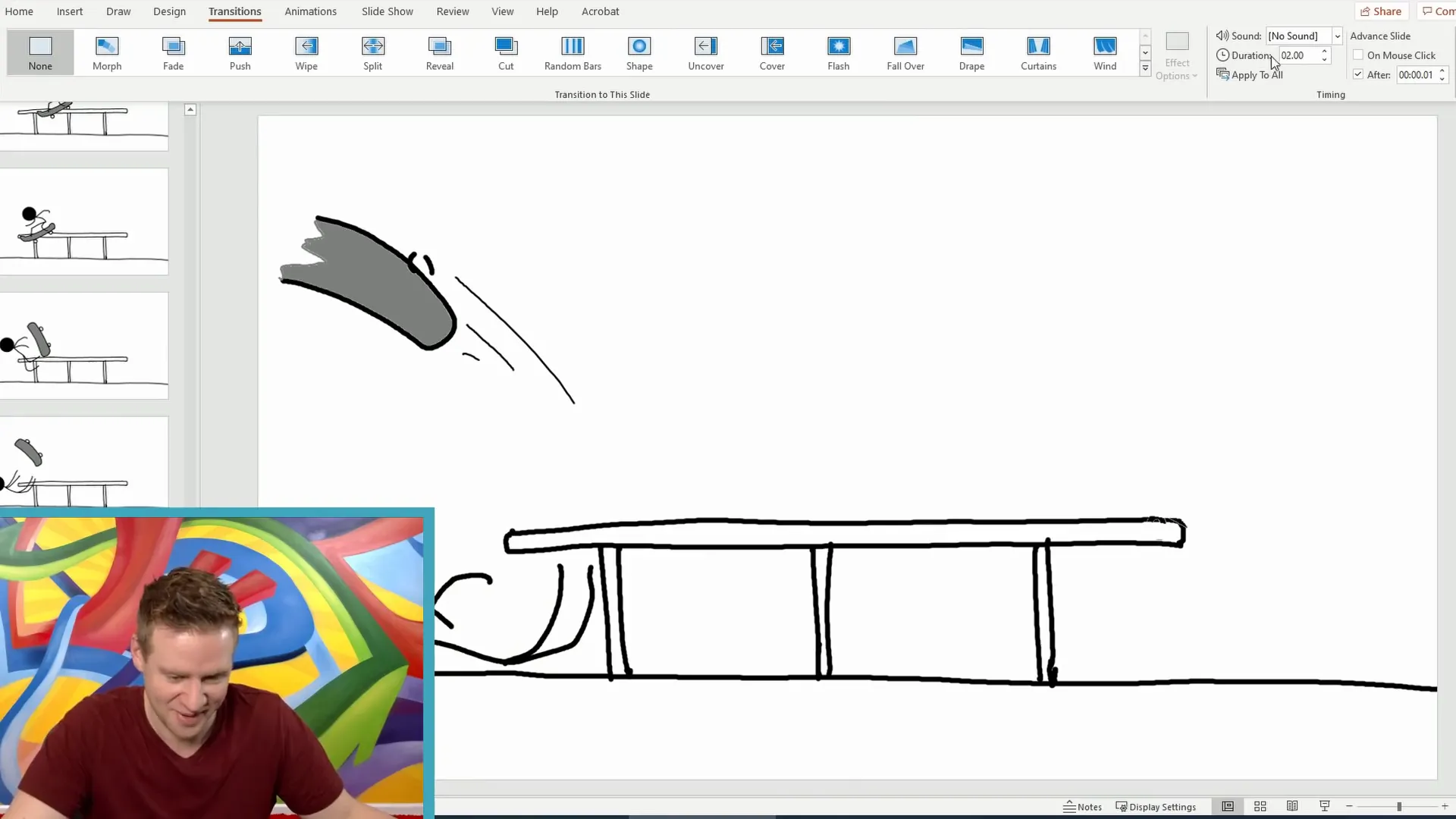 Adding sound effects in PowerPoint
