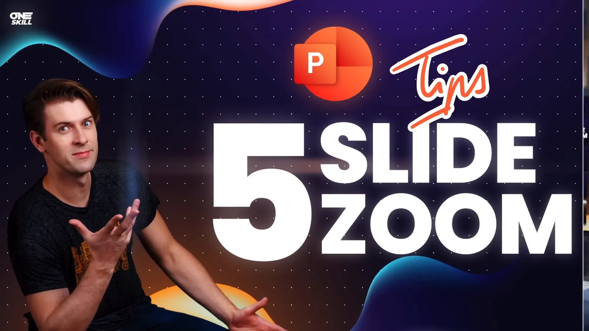 Zoom dimension concept in PowerPoint presentations