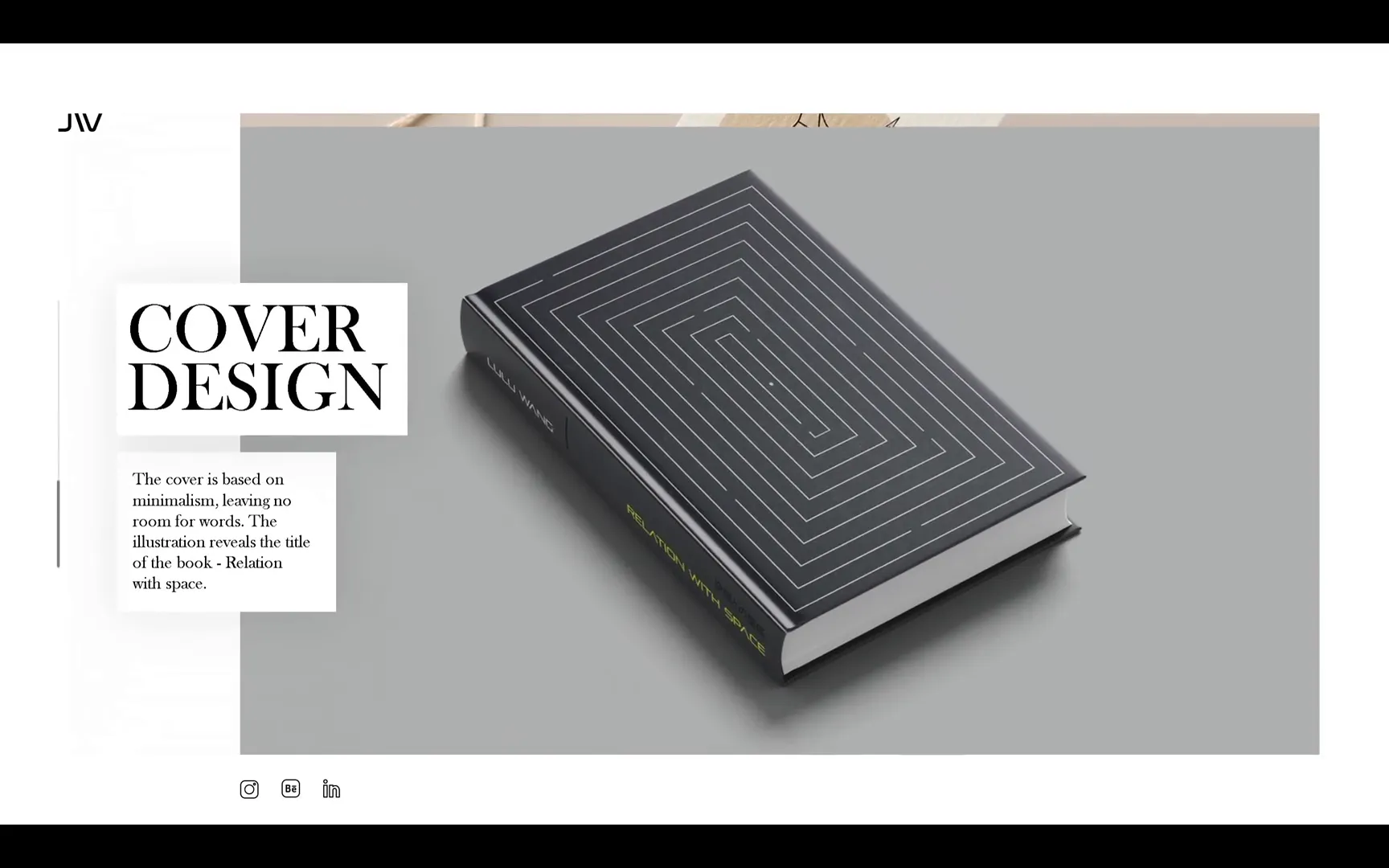 Final animated portfolio preview in full screen