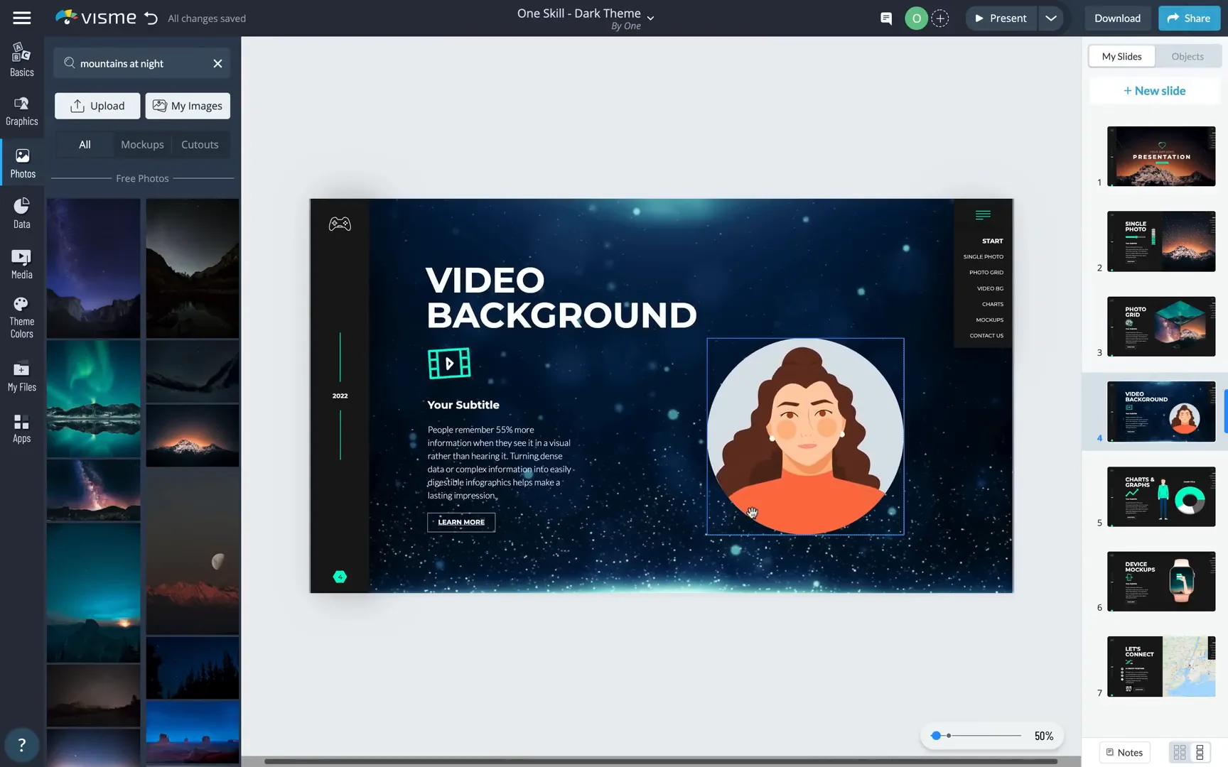 Customizing animated avatars