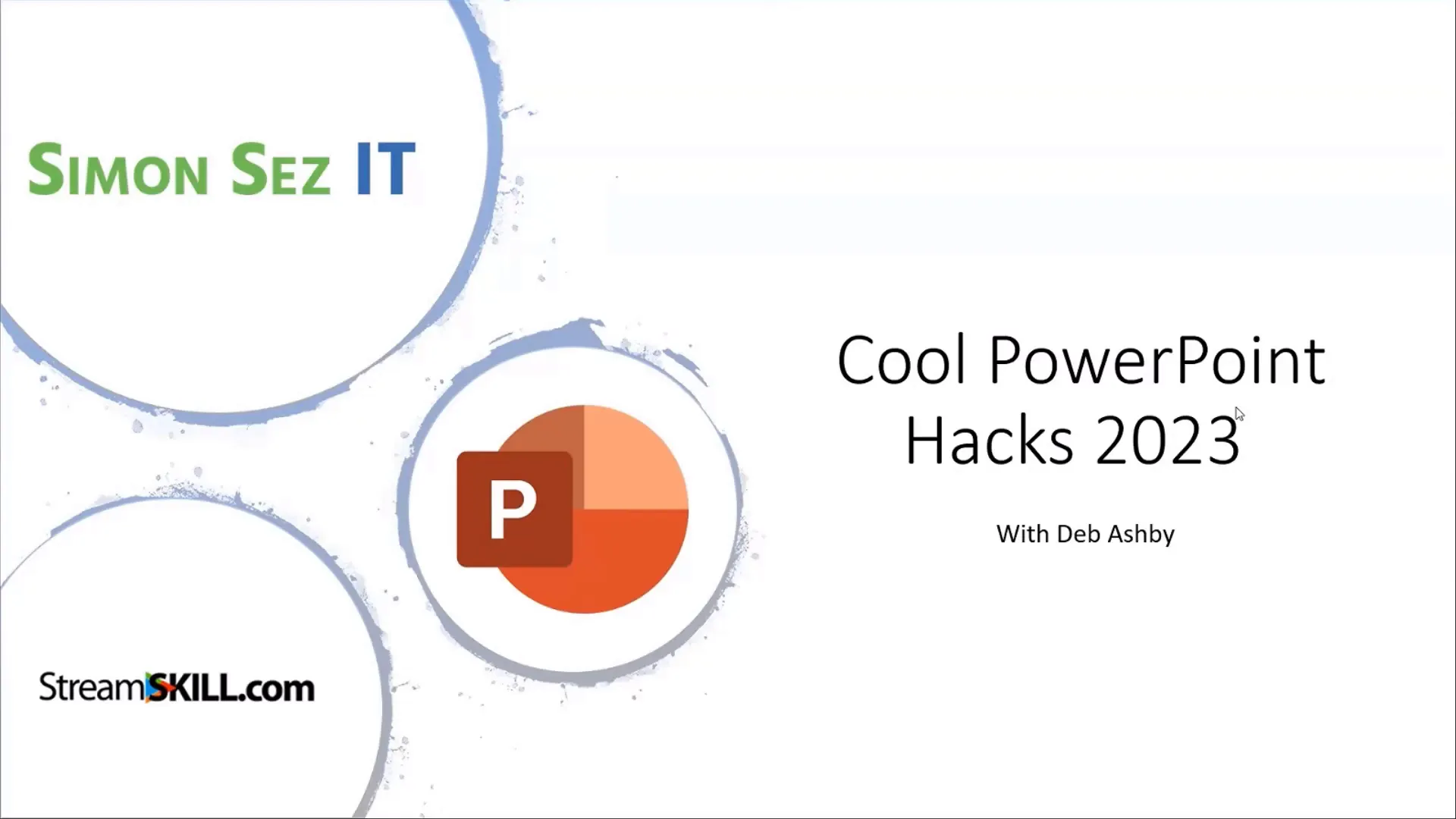 Welcome to PowerPoint hacks webinar introduction
