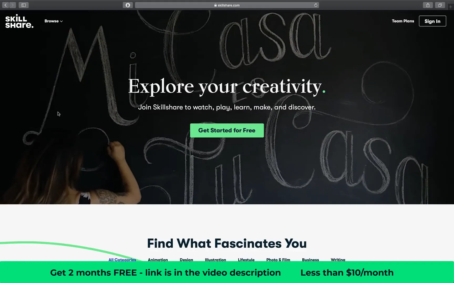 Skillshare online learning community