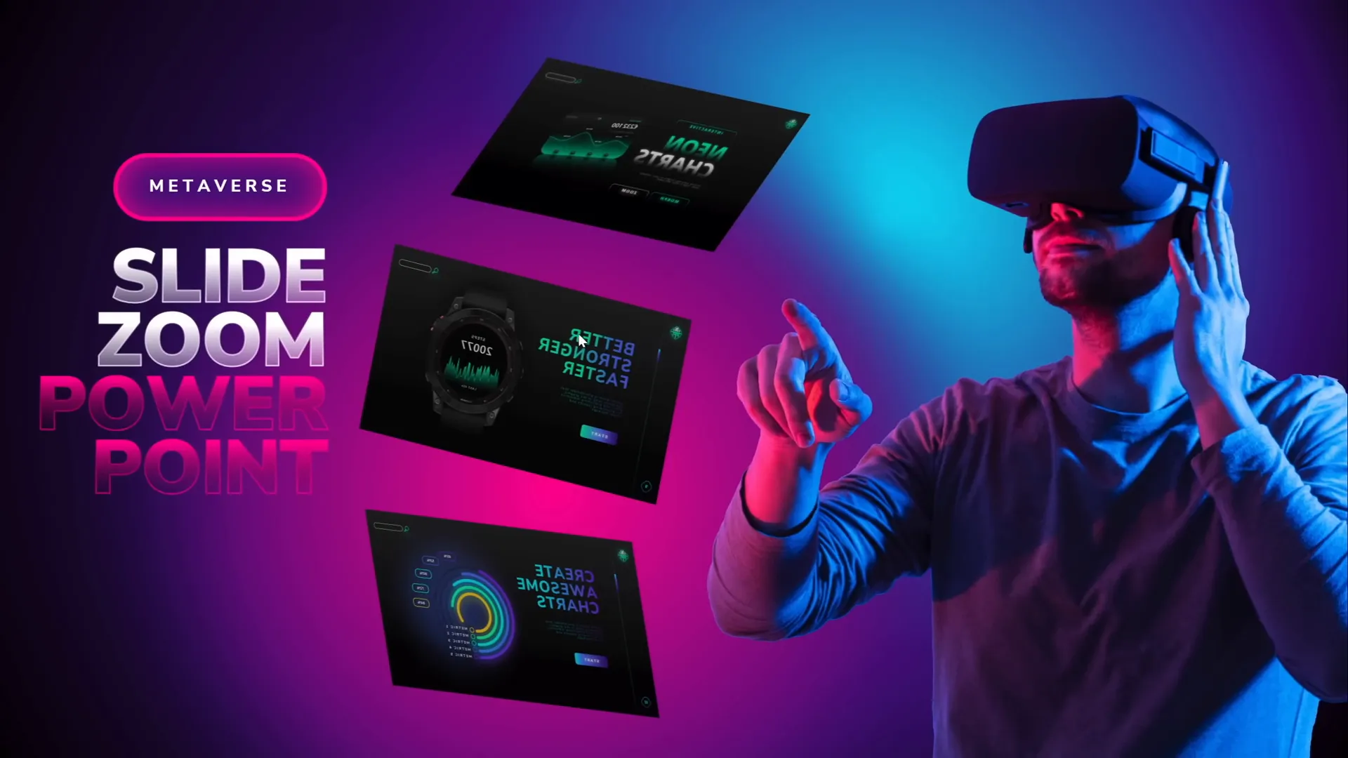 PowerPoint animations intro with slide zoom flip effects