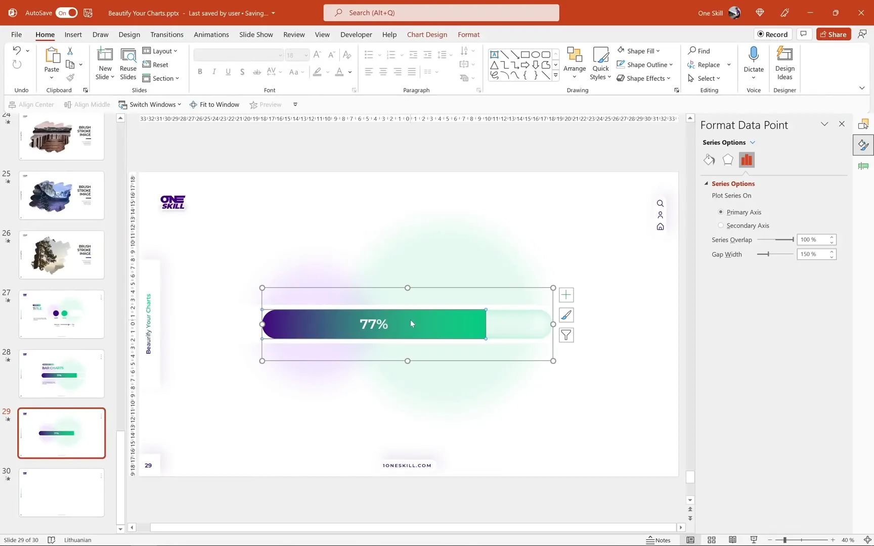 Adding subtle inside shadow to rounded bar chart