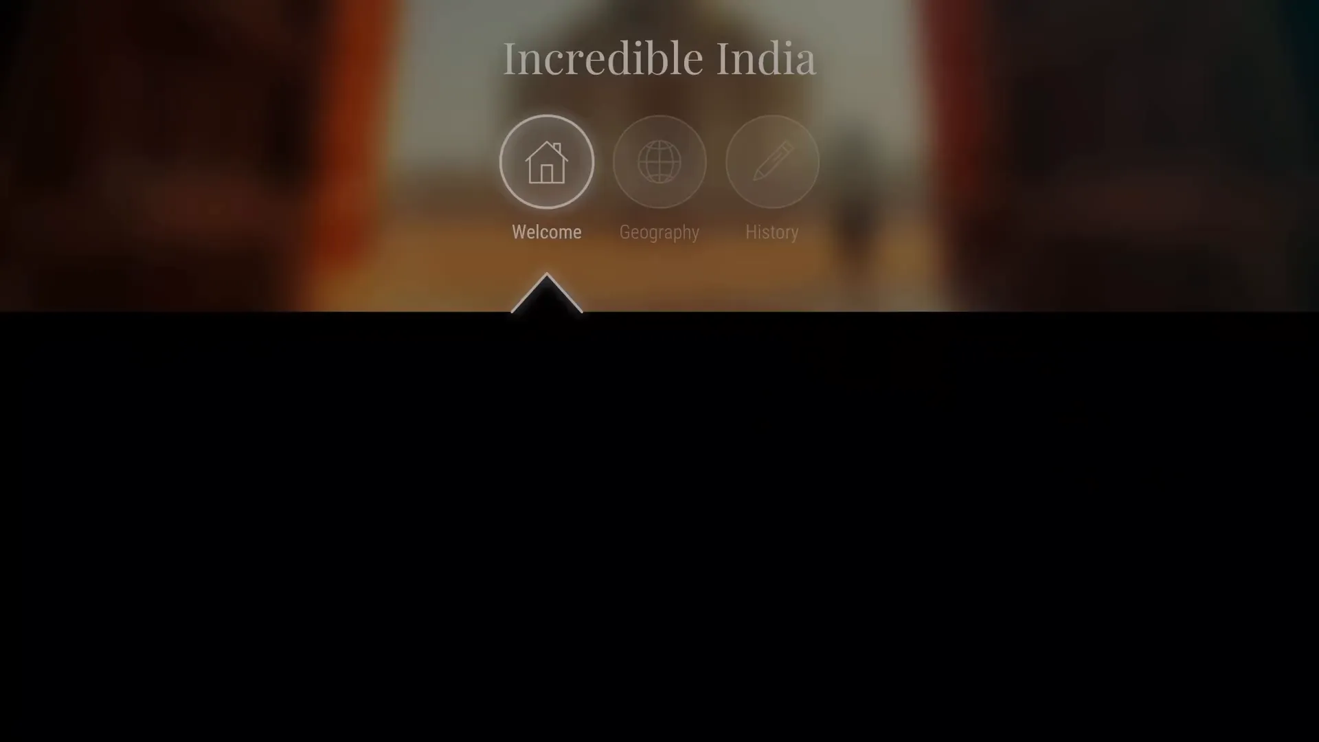 Adding text and photo content with wipe animations