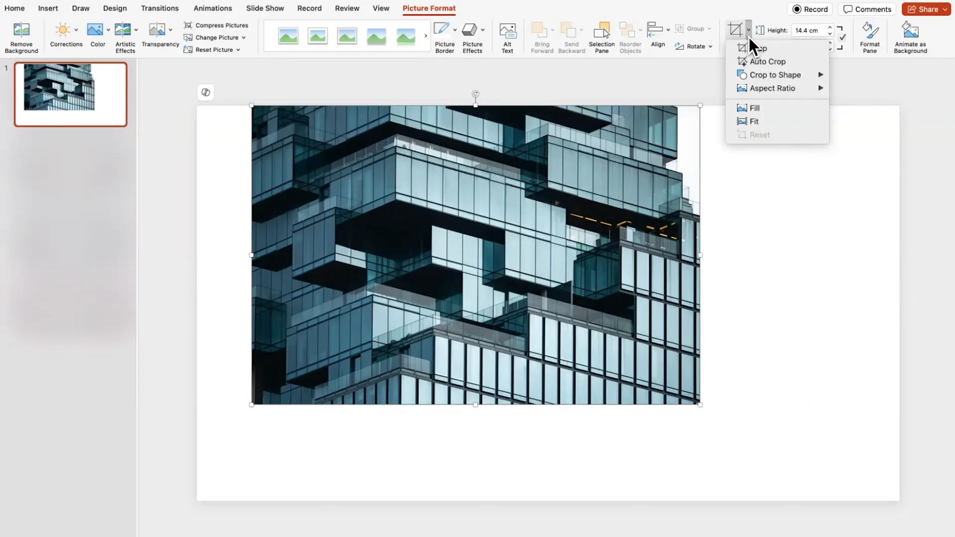Inserting a stock image for timeline background
