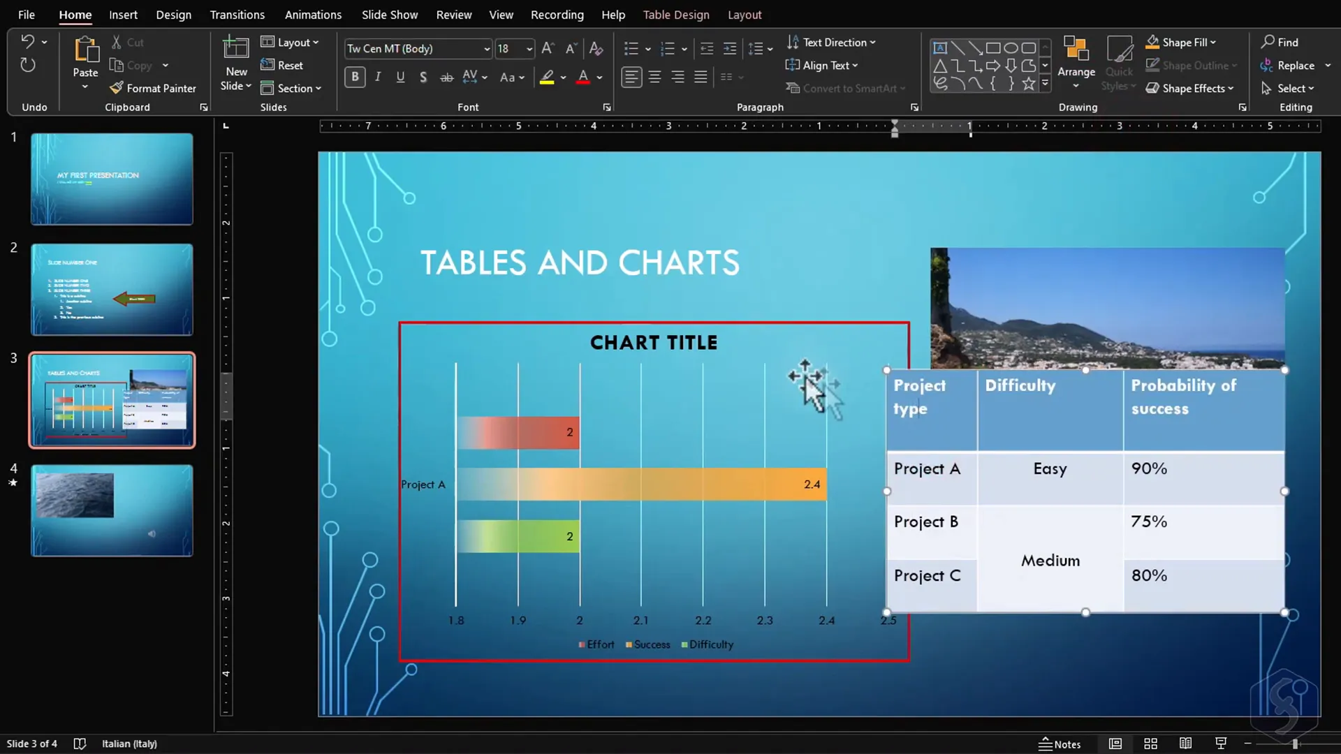 Arranging objects and managing layers in PowerPoint