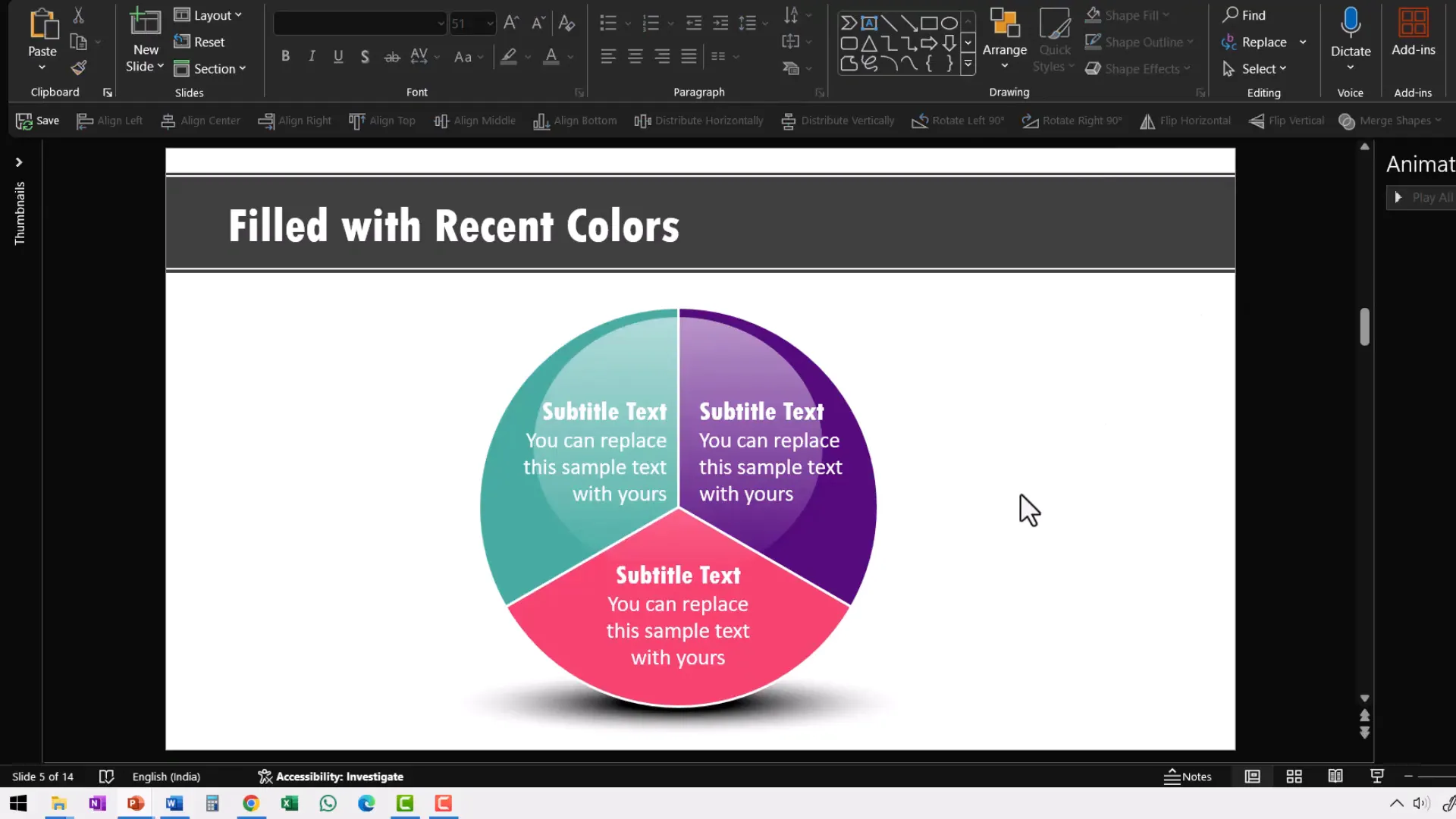 Diagram filled with custom energetic colors that don't match theme