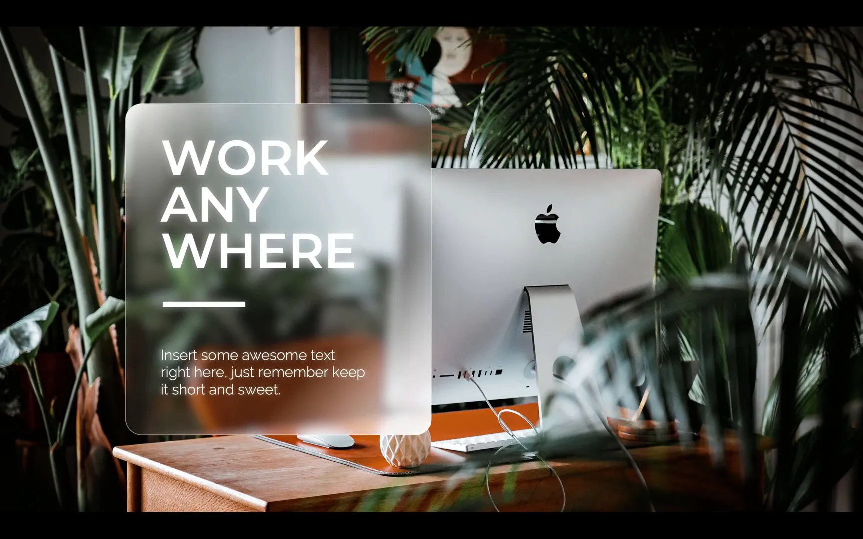 Previewing final photo morph transition with glassmorphic cards