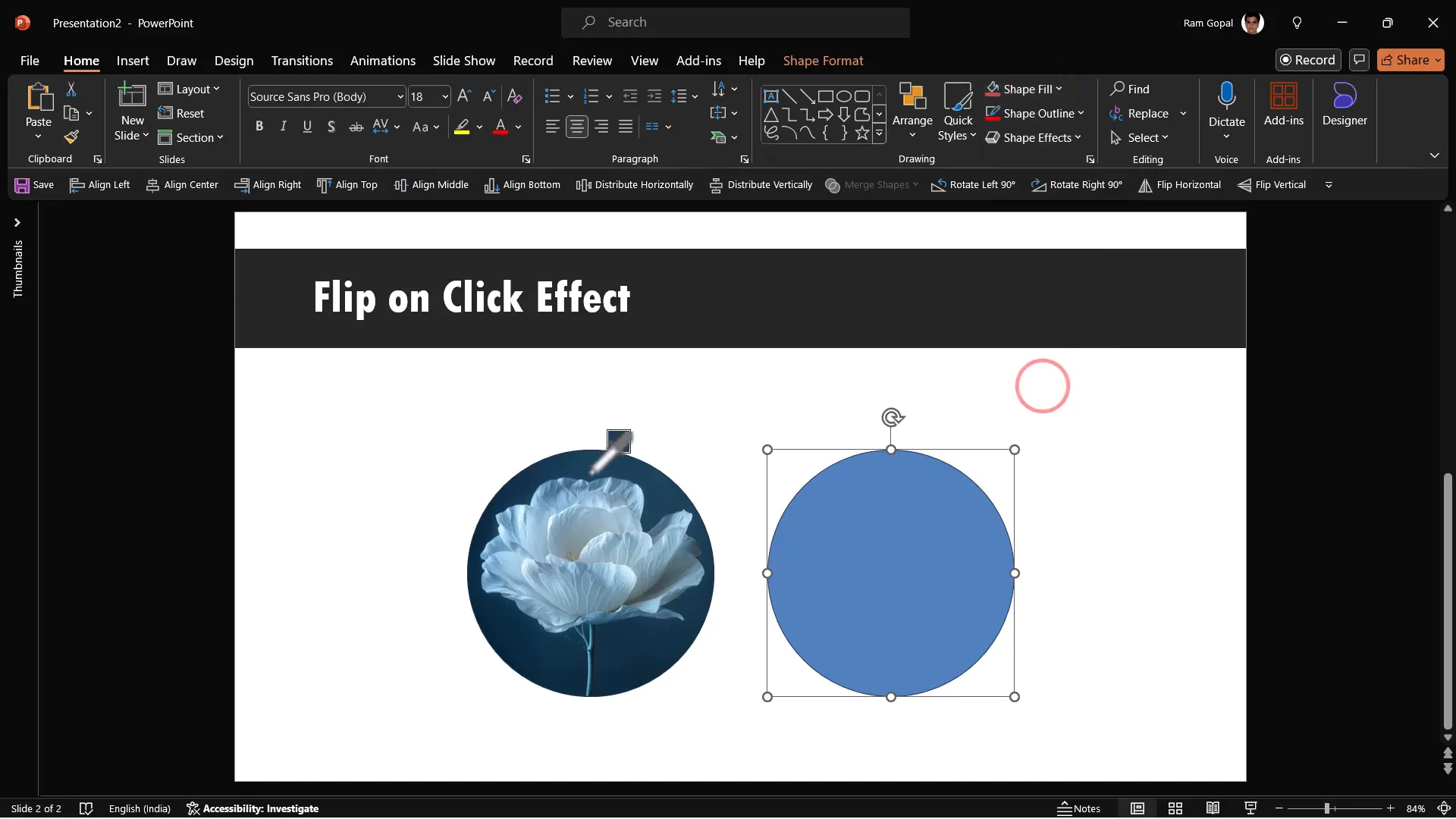 Using eyedropper tool to pick color from image for explanation box background