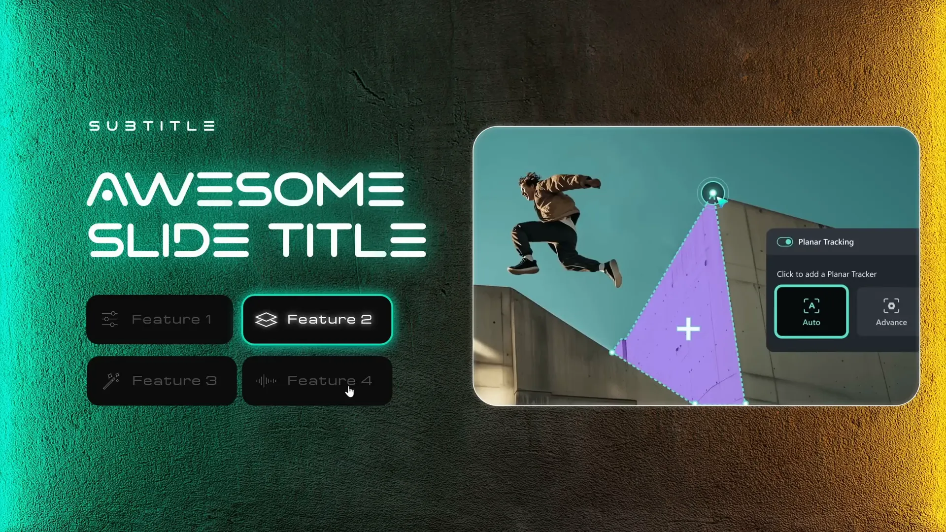 Final interactive morph presentation with clickable buttons and animated photos