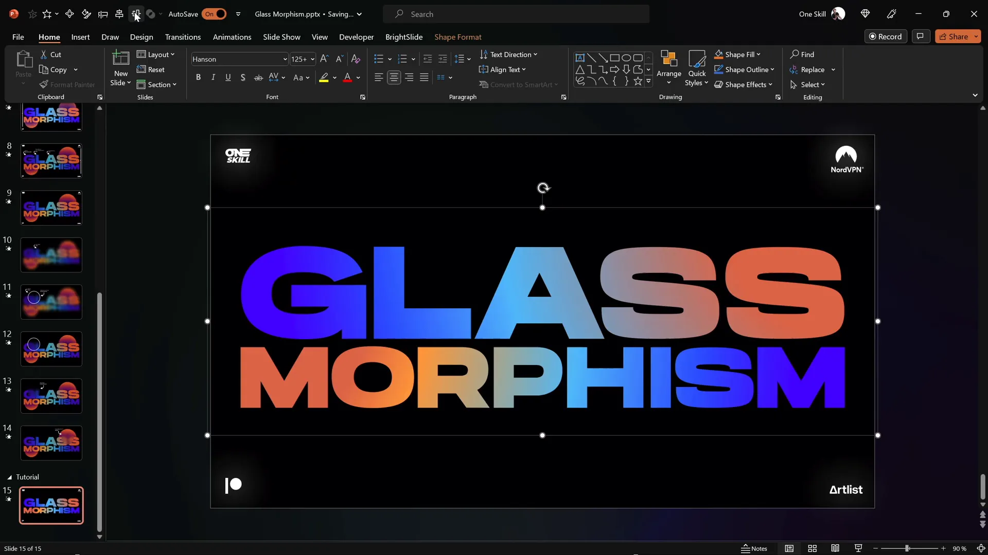 Grouping and centering text boxes