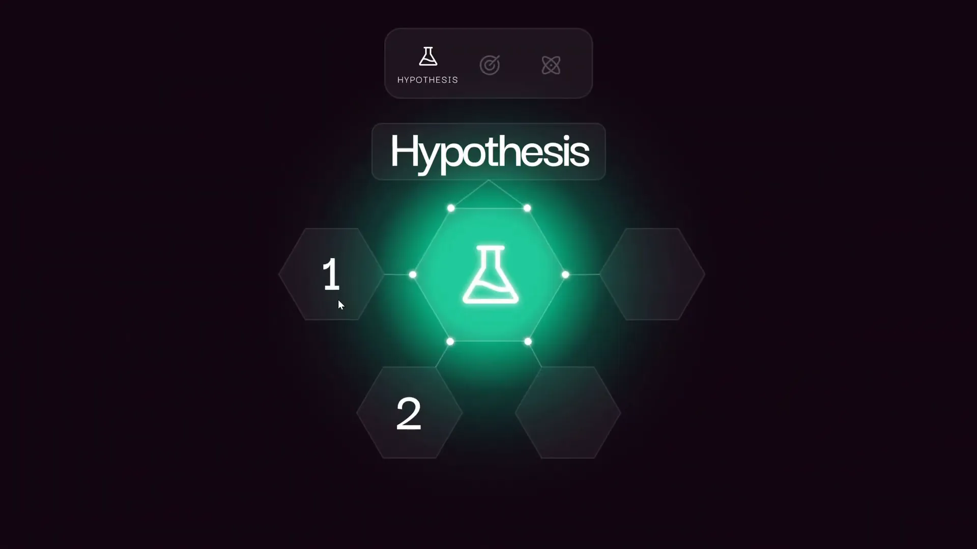 Final interactive presentation preview with animations and morph transitions