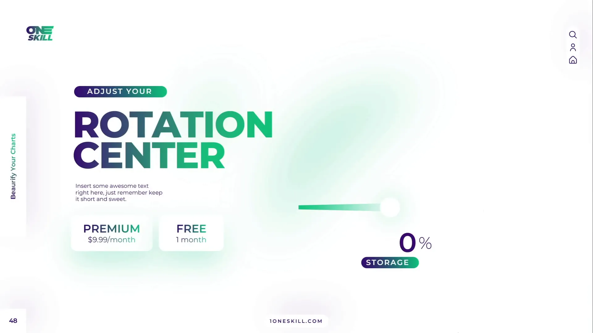 Creating custom rotation centers using invisible shapes